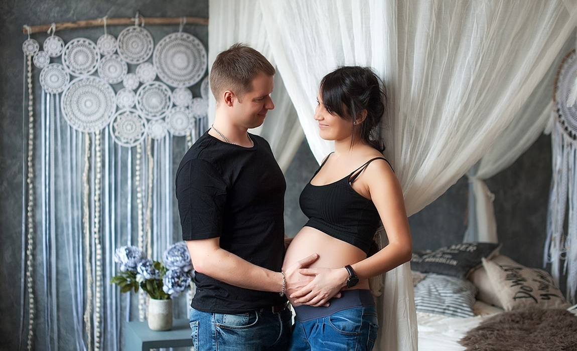 Идеи для фото беременной с мужем