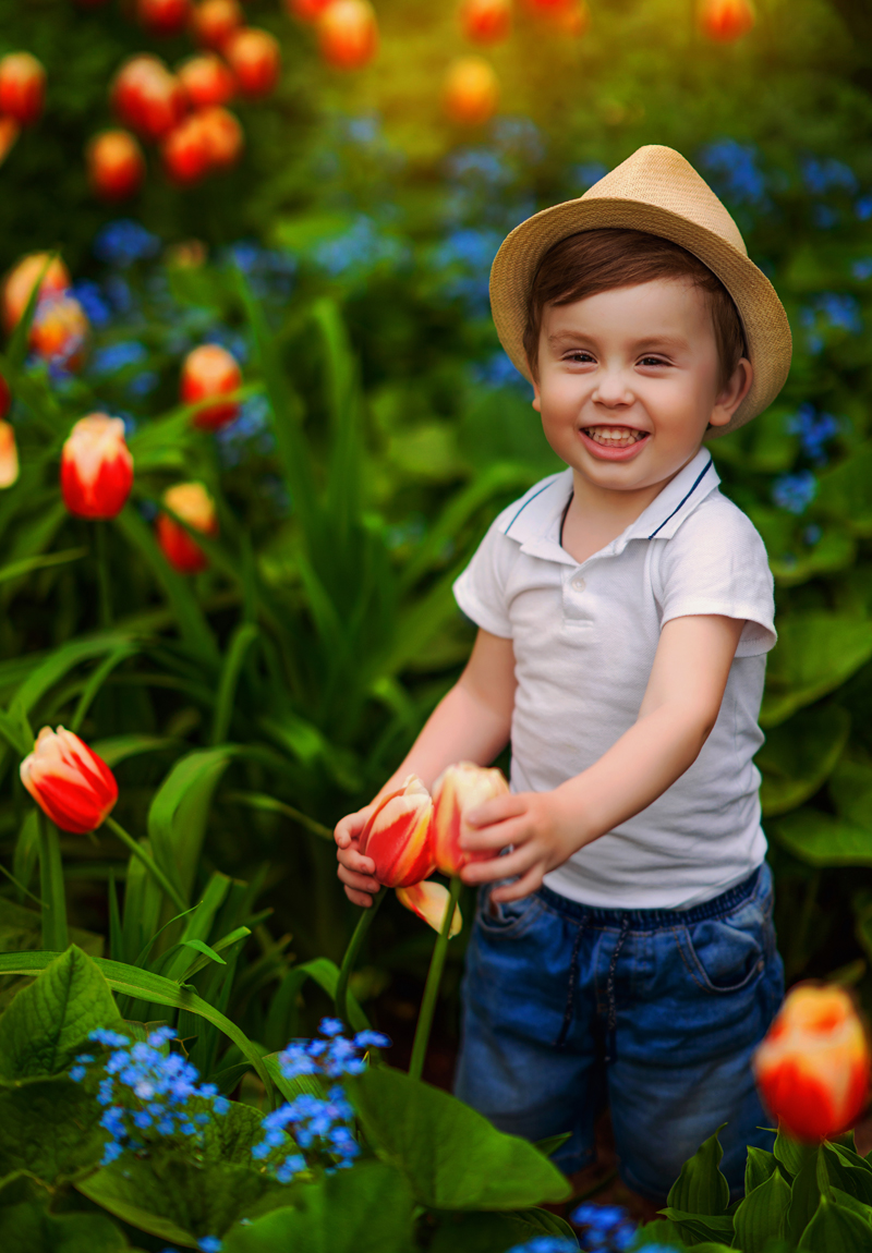 Детская фотосессия на природе СПб