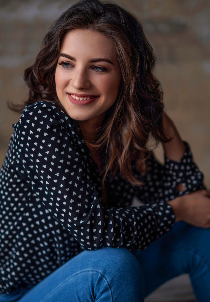 Фотосессия в студии для девушки - Фотограф Катерина Стриж СПб