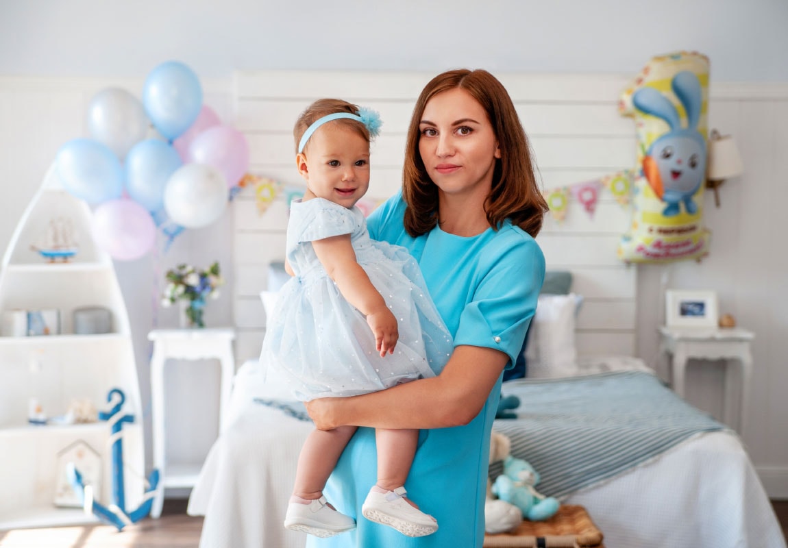 Фотосессия недорого на годик ребенку