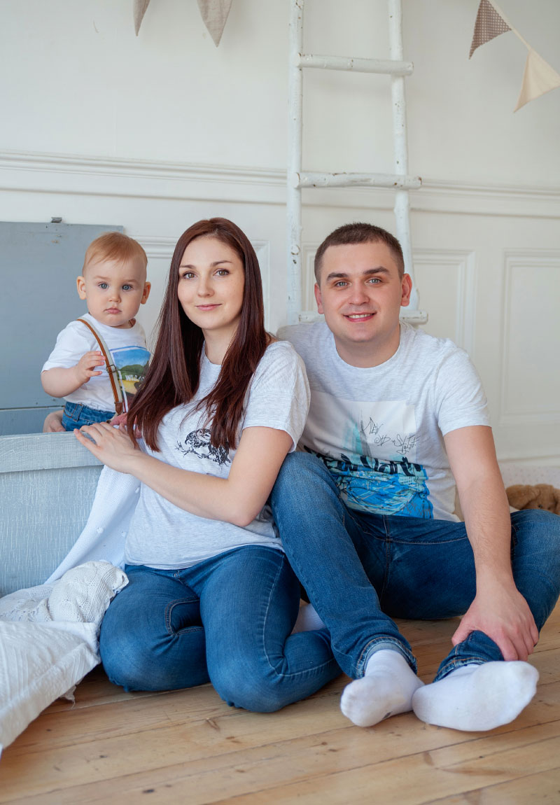 Фотосессия недорого с годовалым малышом СПб