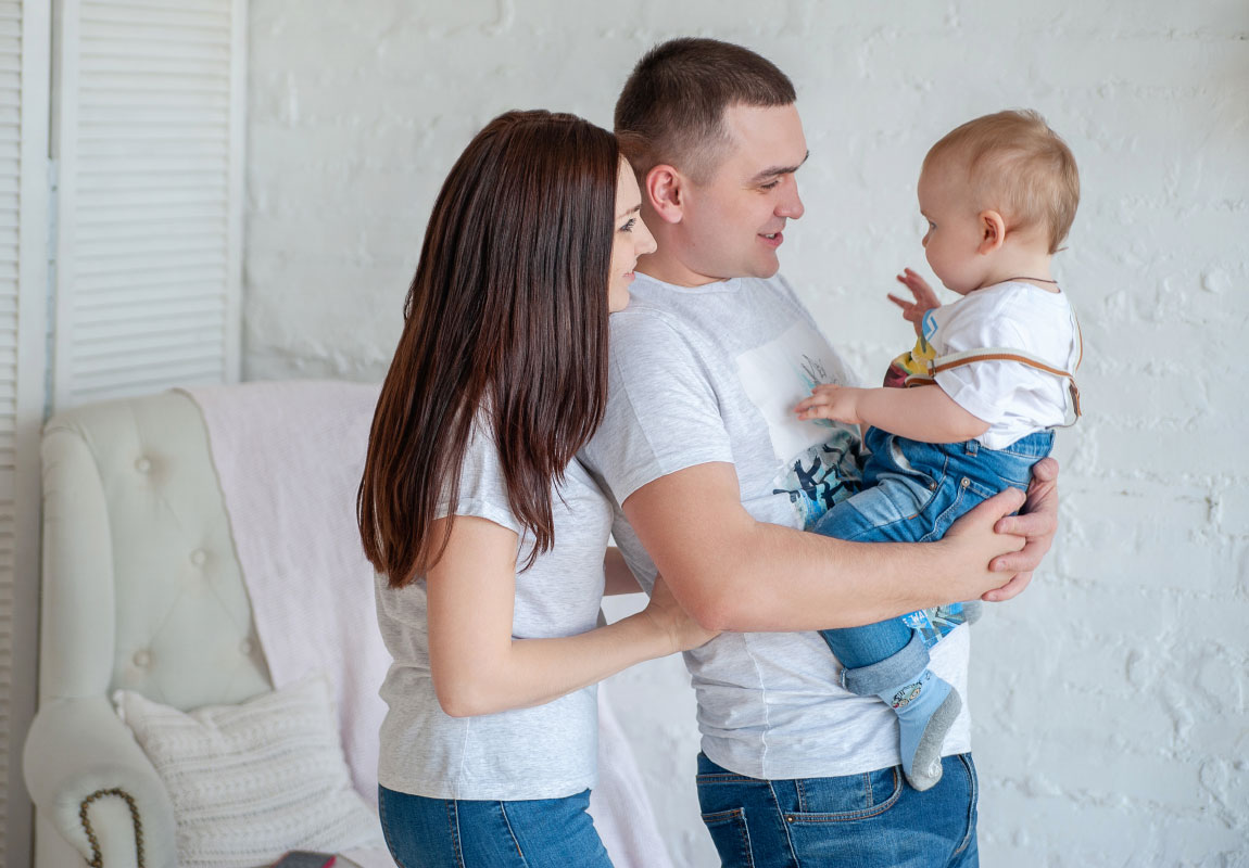 Фотосессия недорого для семьи с ребенком СПб